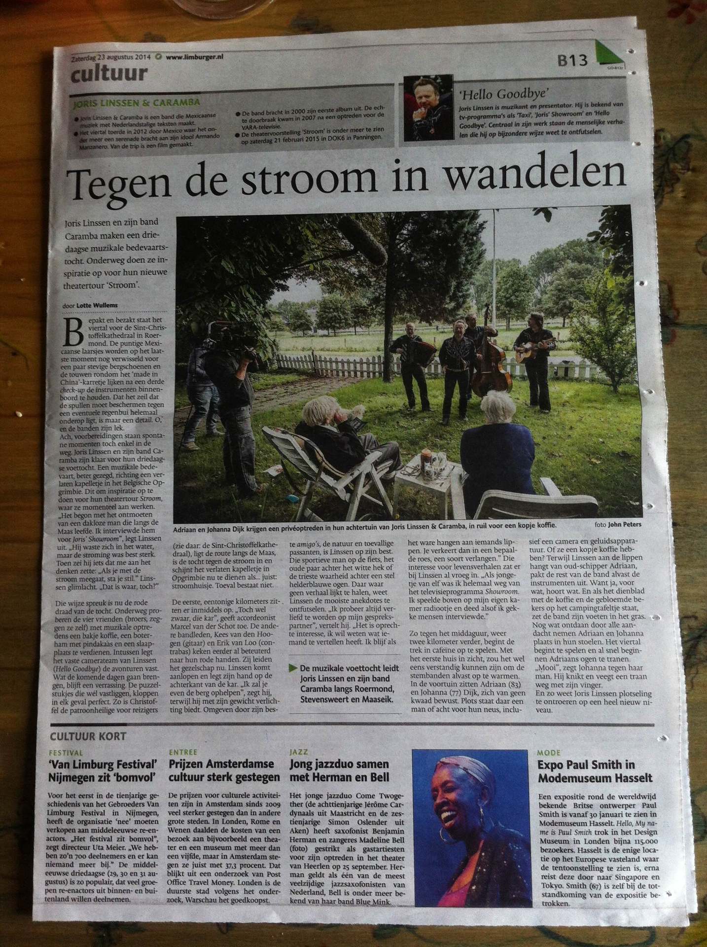 artikel Limburger over Stroom LAAG
